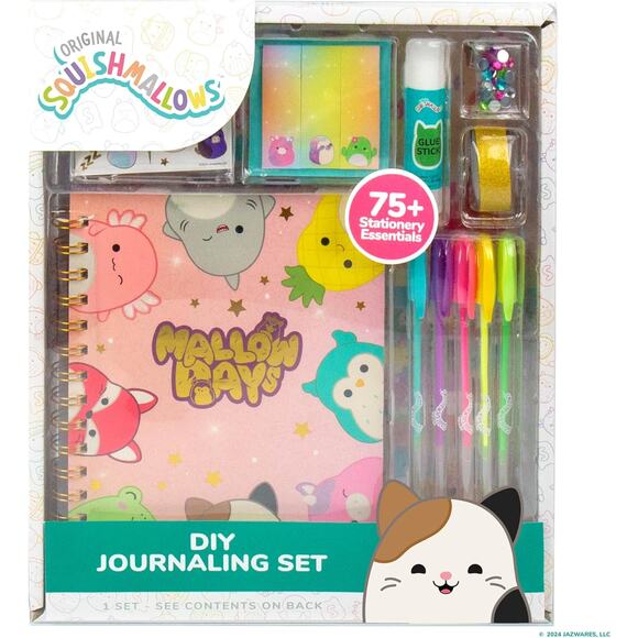 Squishmallows Original DIY Journaling Set Ages 8-12 New in Box - Picture 1 of 7